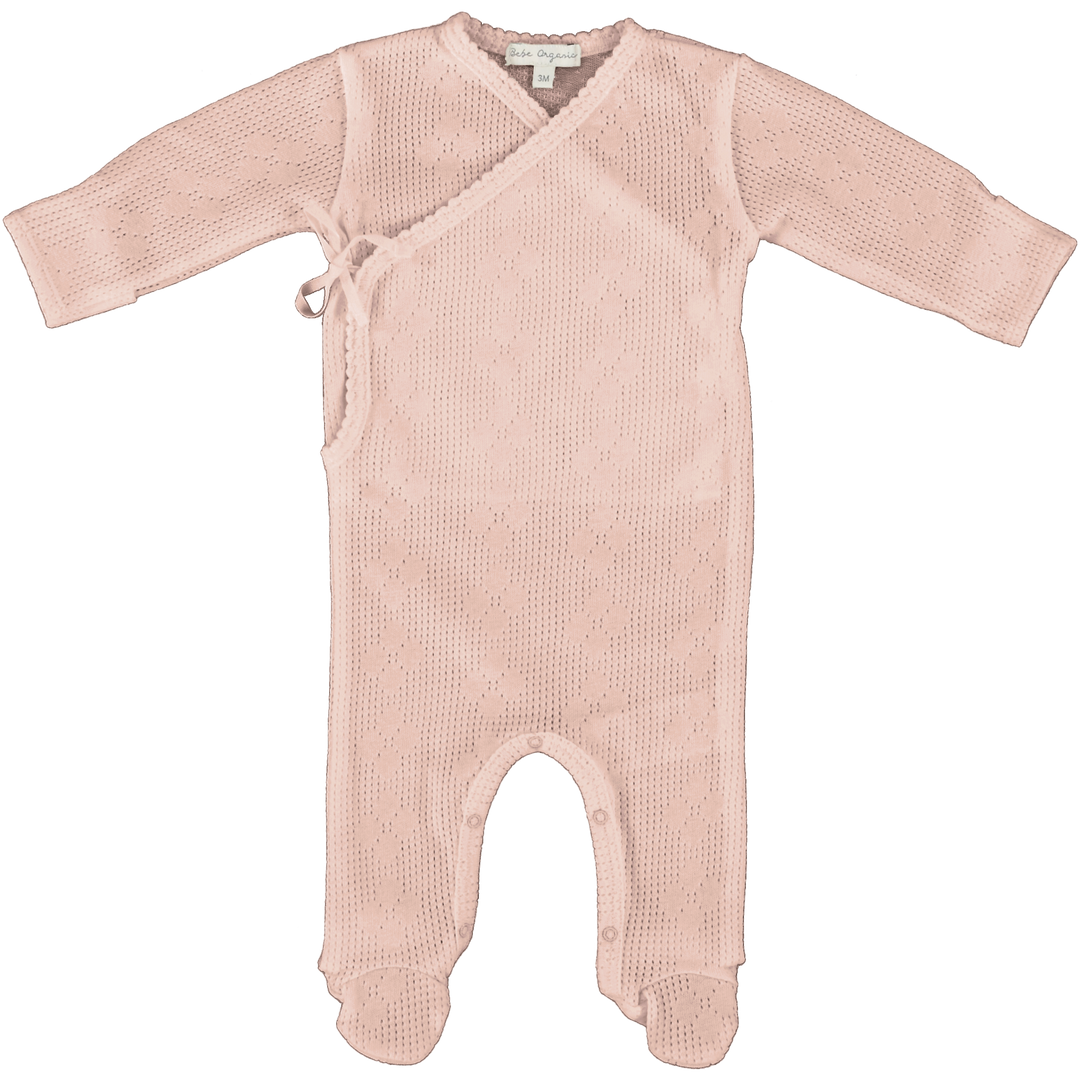 BLOOMS WRAP OVERALL-DUSTY ROSE