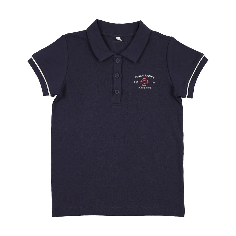 BTSS26004P-Bonjoy Summer Polo-Navy
