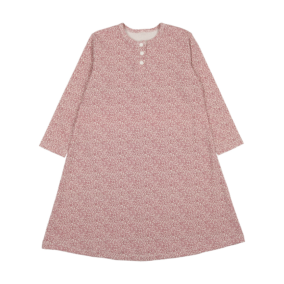 SP25013DL-Liberty Bud Nightgown Long-Raspberry