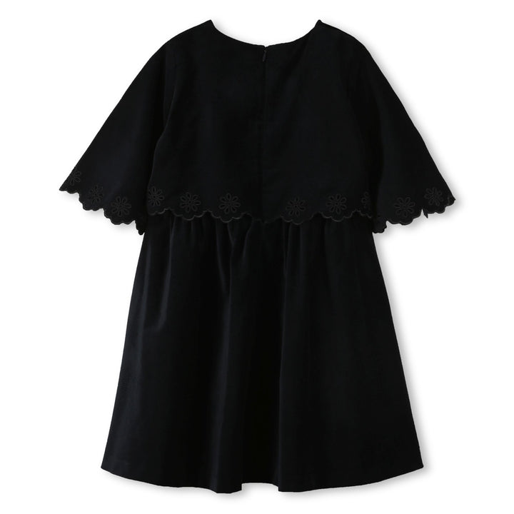 C20608-SHORT SLEEVED DRESS-BLUE