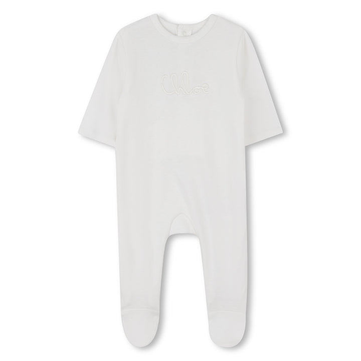C20775-SET 2 FOOTIES-WHITE STONE