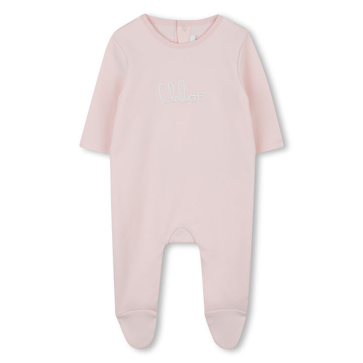 C20777-FOOTIE WITH BLANKET-PINK POWDER