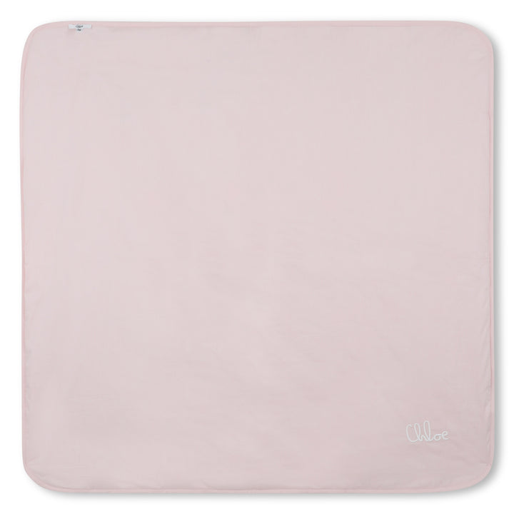 C20777-FOOTIE WITH BLANKET-PINK POWDER