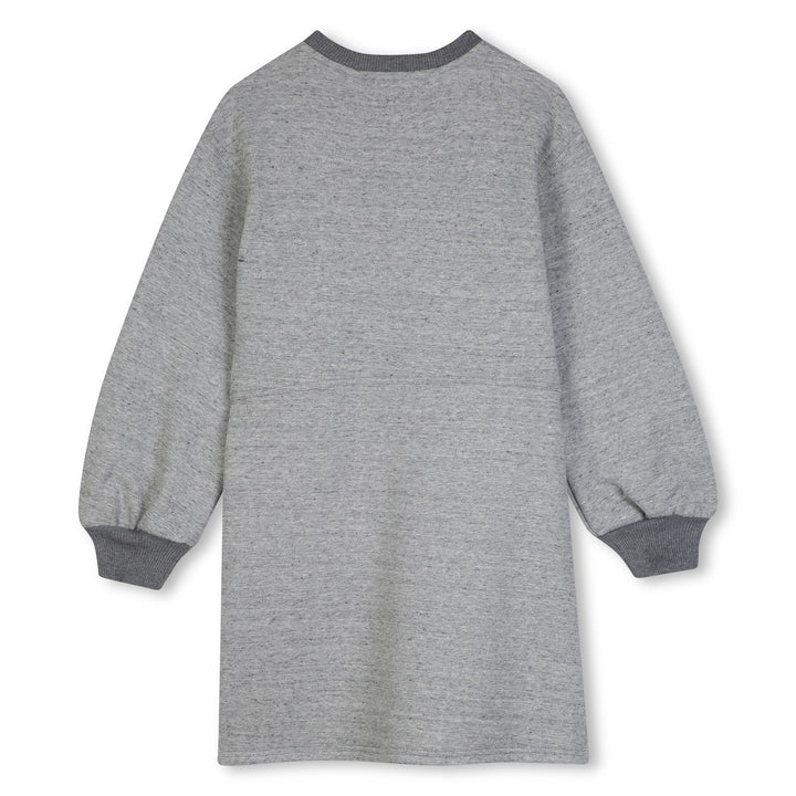 C21244 CHINA GRAY DARK GRAY LONG SLEEVED DRESS