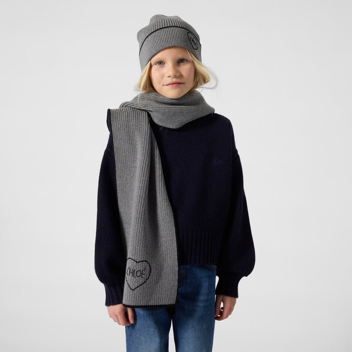 C21308 HEATHER GREY PULL ON HAT