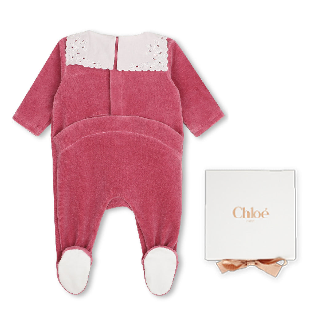 C21369 WILD STRAWBERRY FOOTIE IN GIFT BOX
