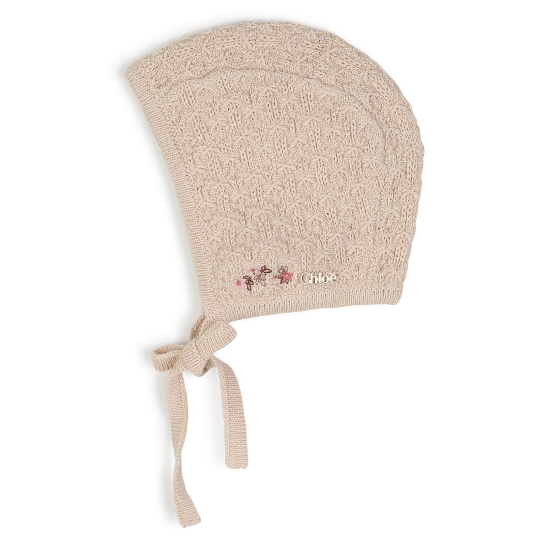 C21374 TOASTED ALMOND KNITTED SET