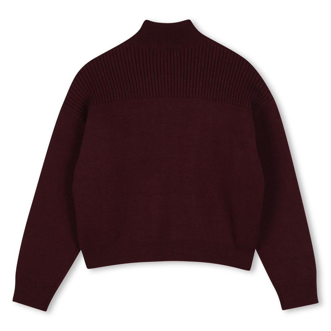 C21399 DARK PLUM PULLOVER