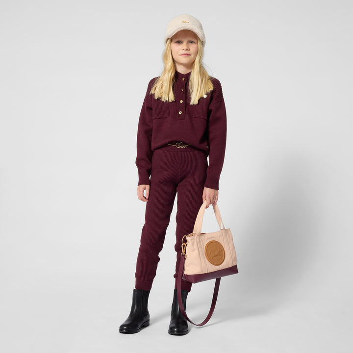 C21399 DARK PLUM PULLOVER