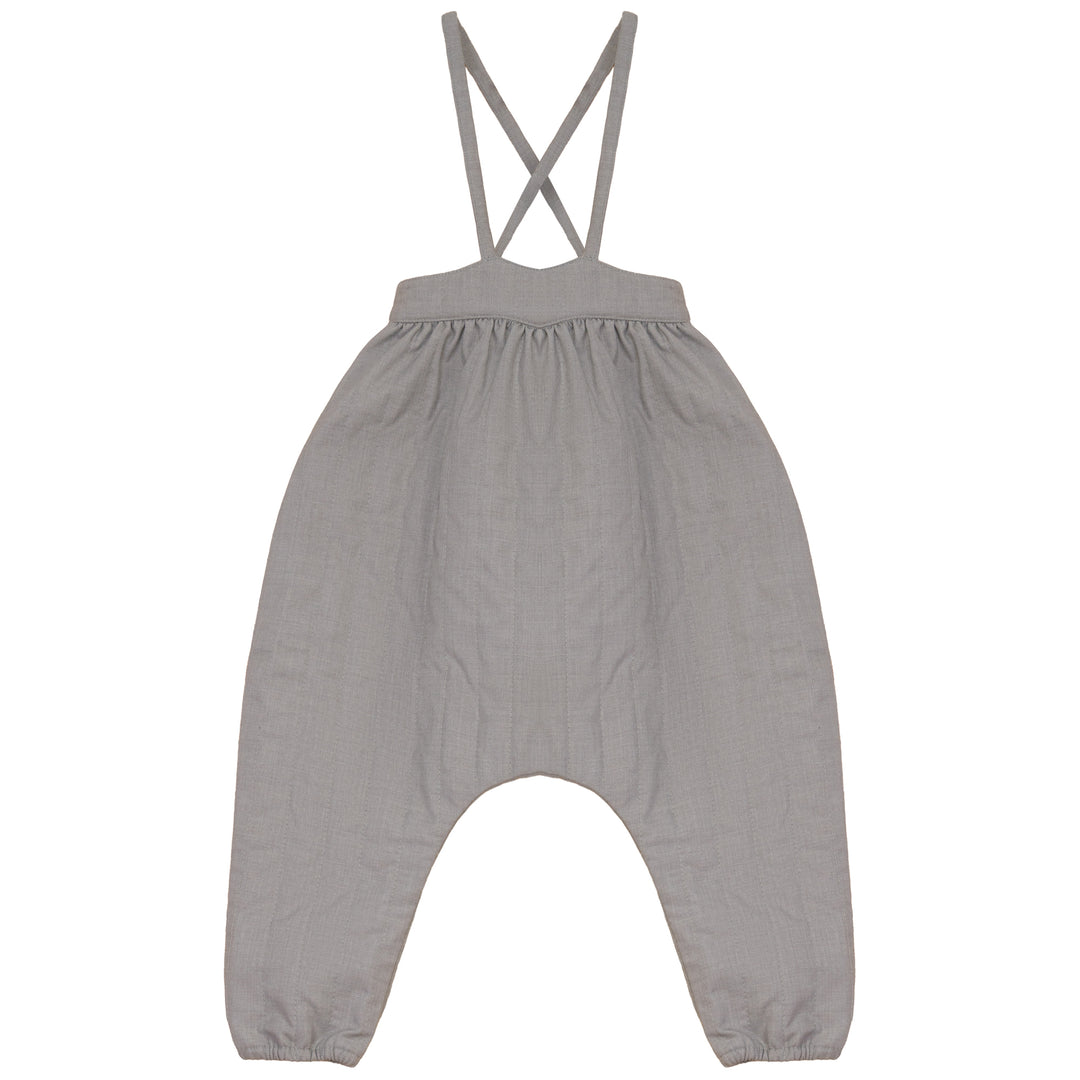 C2716TA BABY GIRL QUILTED OVERALL