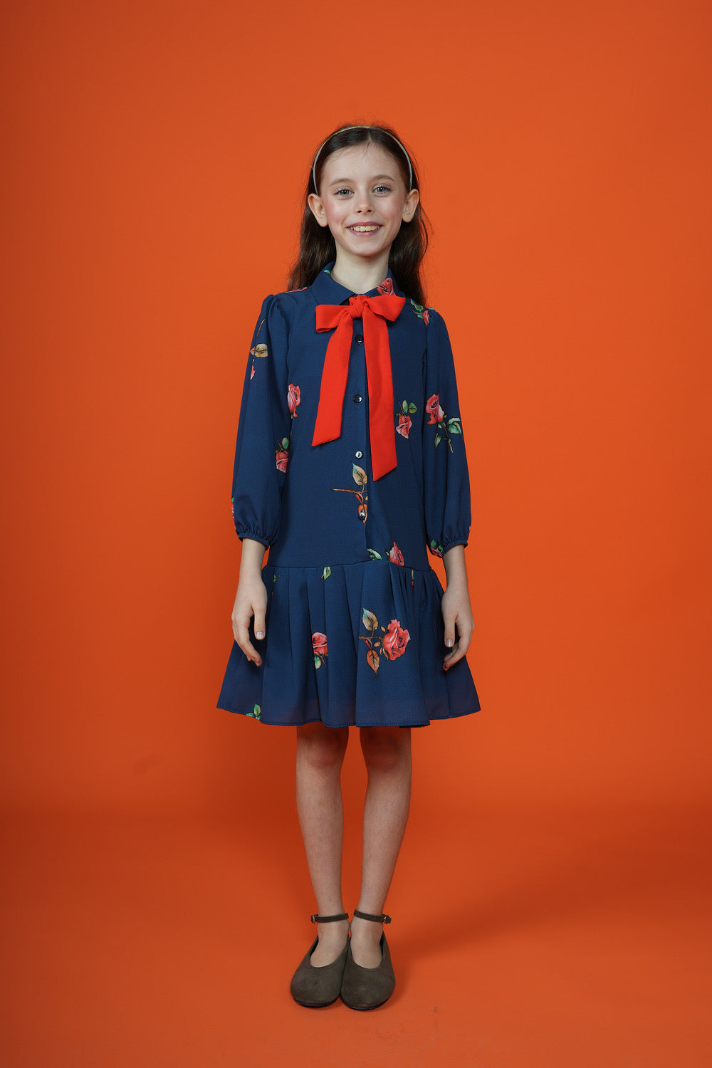 36109 DRESS-CRP PRNT NO4