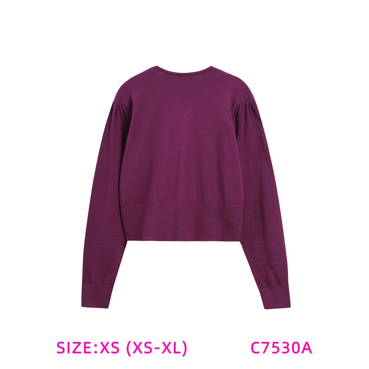 C7530A-BUTTON DOWN CARDIGAN