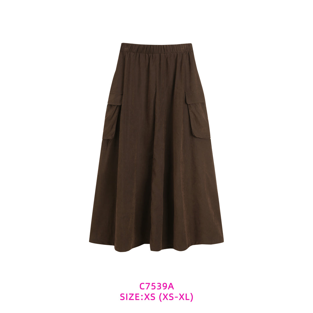 C7539A-POCKET SKIRT