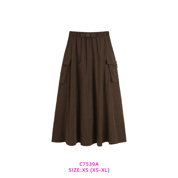 C7539A-POCKET SKIRT