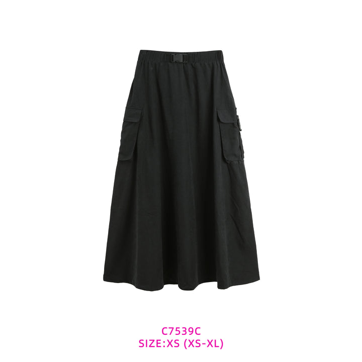 C7539C-POCKET SKIRT