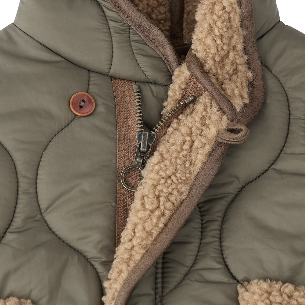 CALGARY PADDED JACKET - KHAKI
