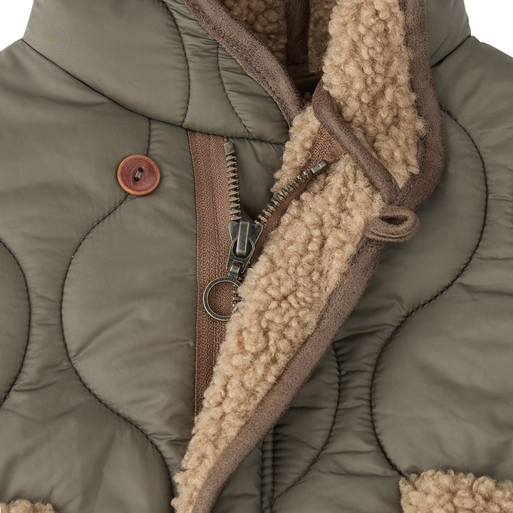 CALGARY PADDED JACKET - KHAKI