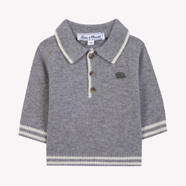 PULL11-Gris moyen