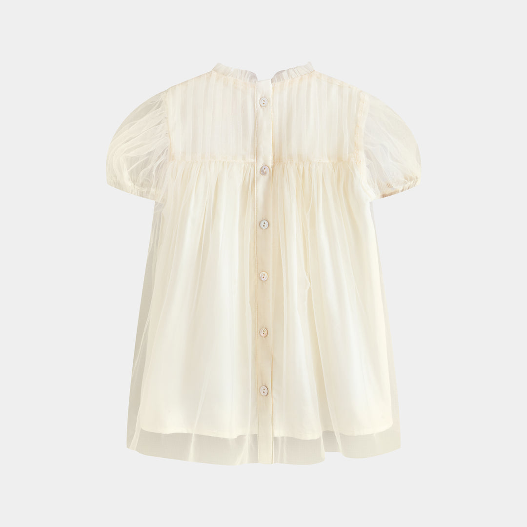 Kate Dress Baby Cream
