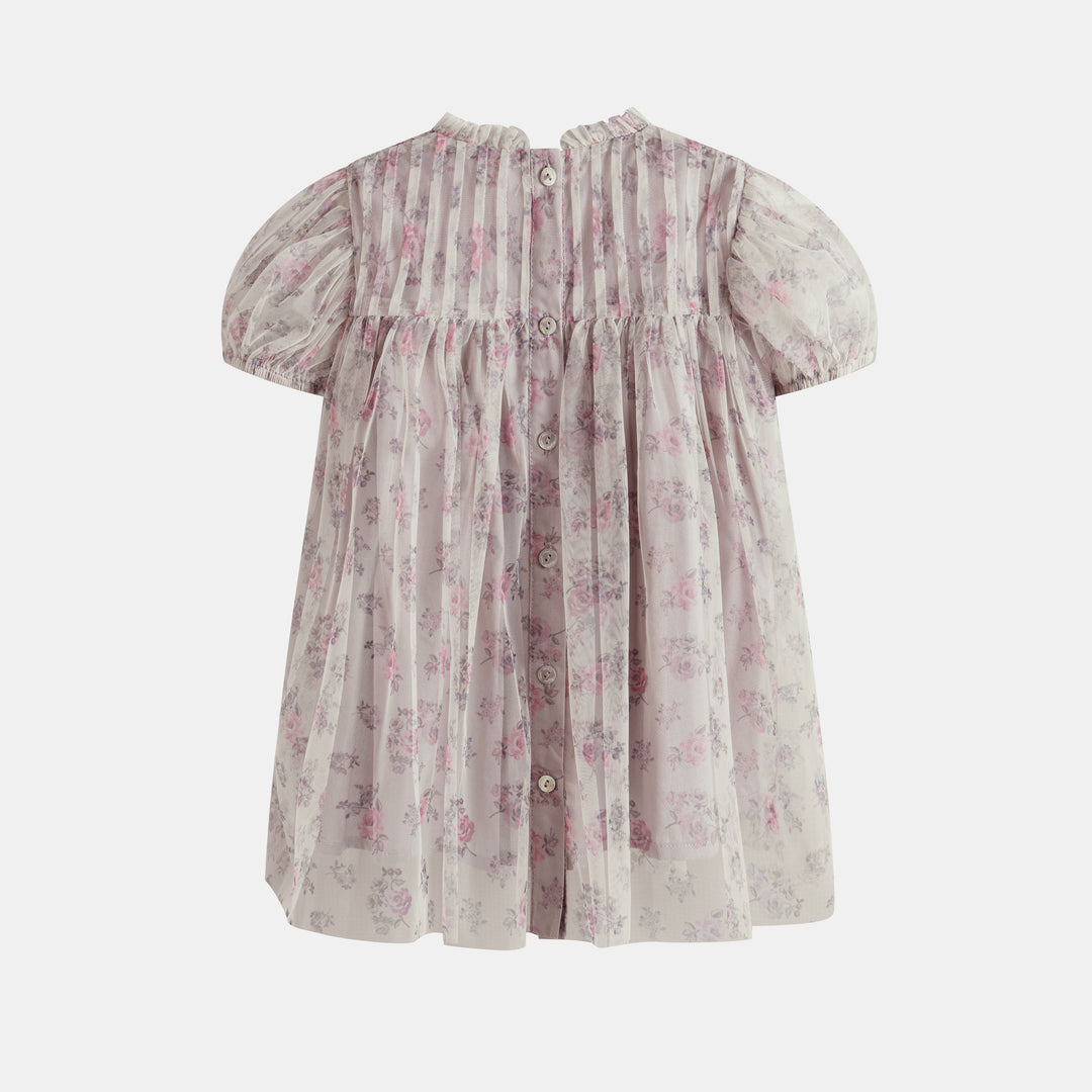 Kate Dress Baby Pink Roses
