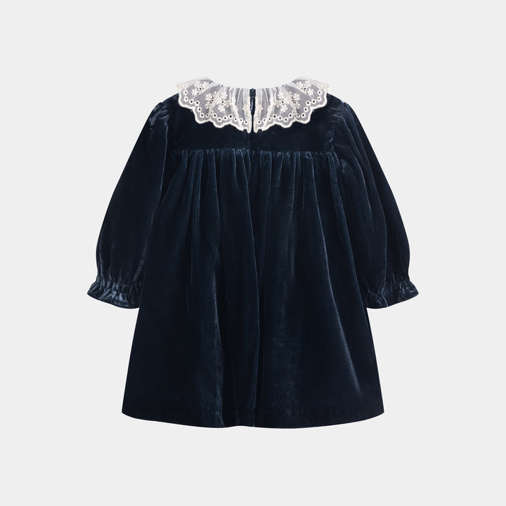 Martina Dress Navy Blue