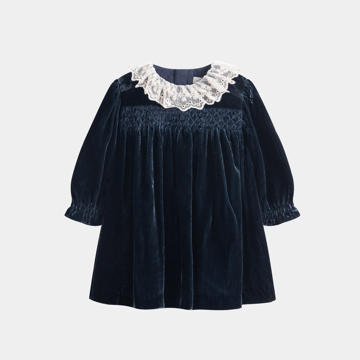 Martina Dress Navy Blue