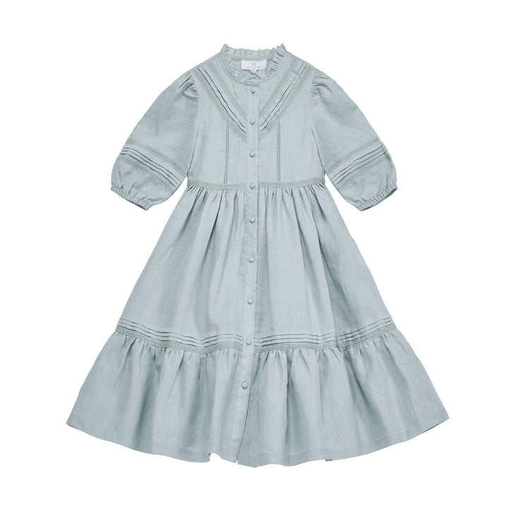 MADELAINE DRESS-Celadon