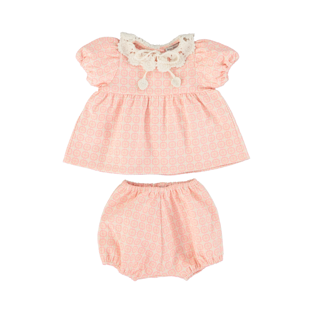 CAMILLE BABY SET-ROSE WISTERIA