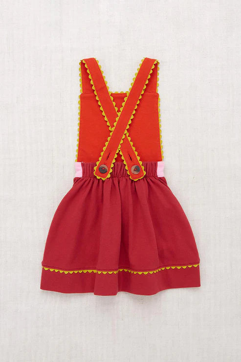 COLORBLOCK SEIMA PINAFORE-BERRY