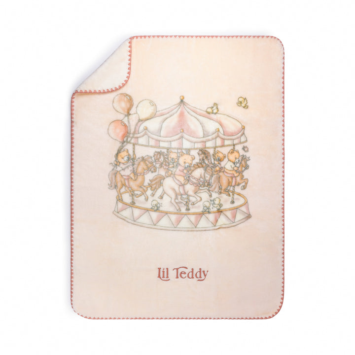Lil Teddys Merry Go Snuggle Sugary Pink