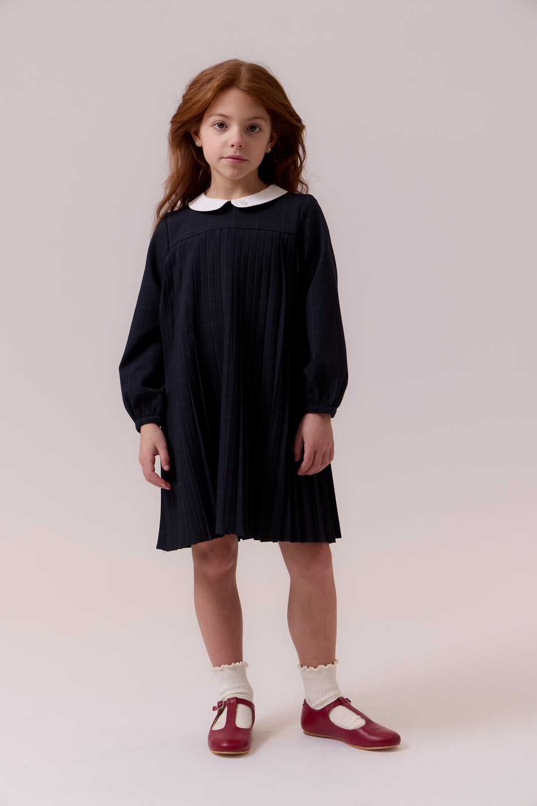E400 Eleanor Dress - Navy