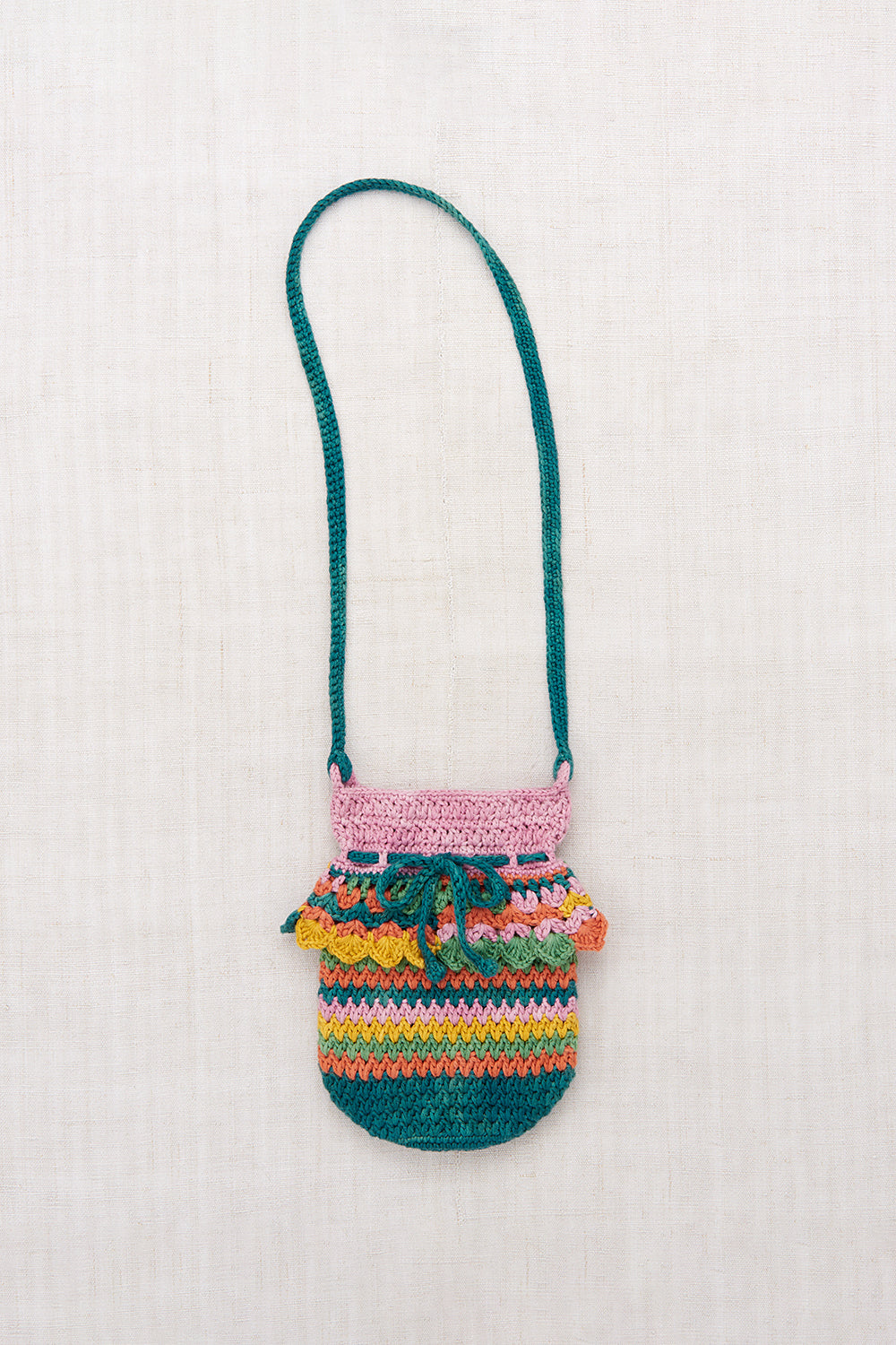 CROCHET JOYA SHOULDER BAG-Spring Mosaic