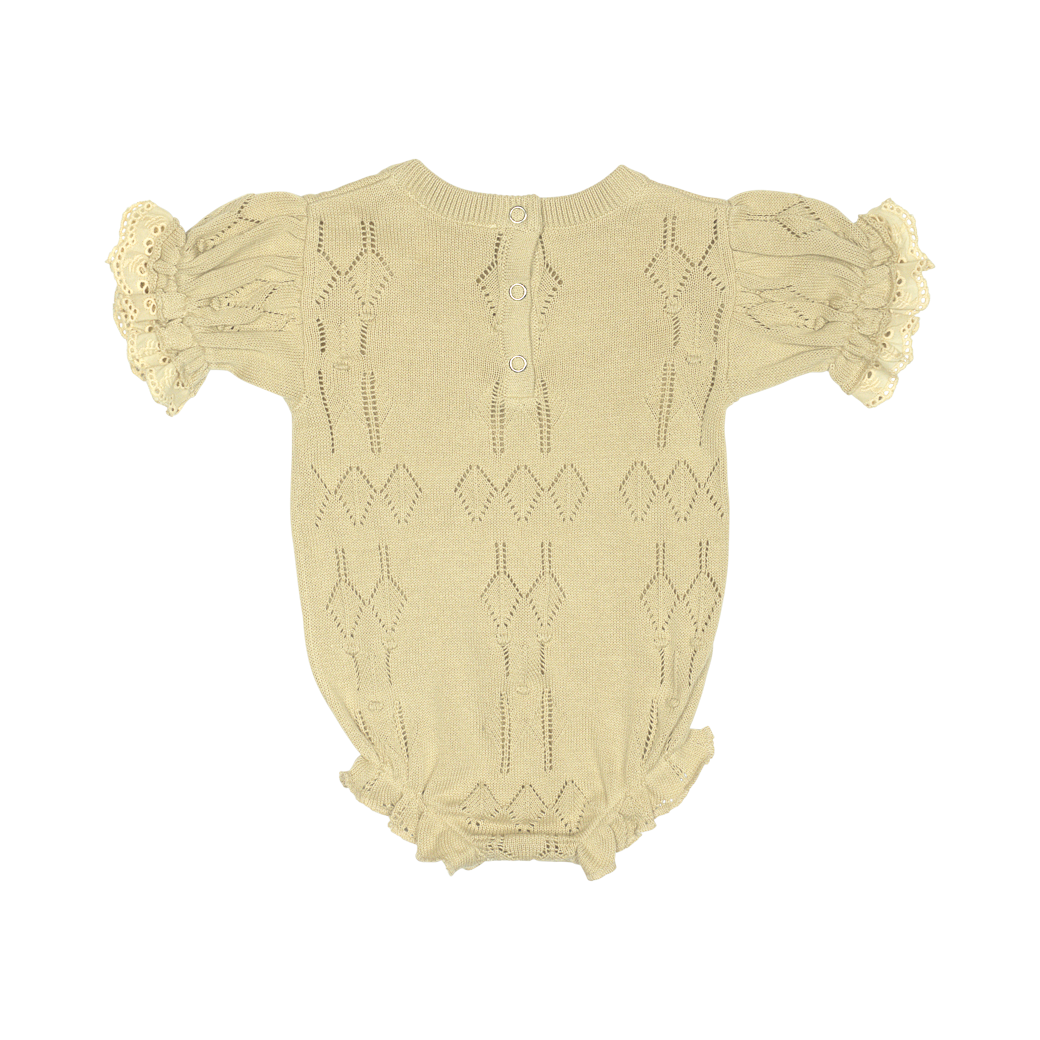 CUE KNITTED BODYSUIT-Sand