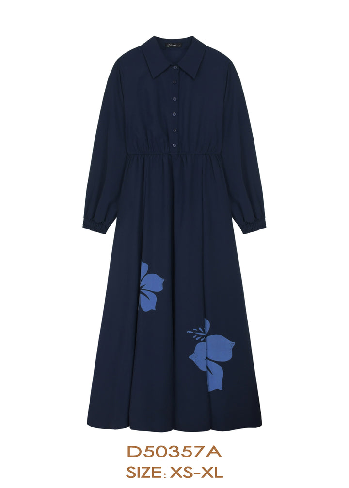 D50357A-DRESS-blue/light blue