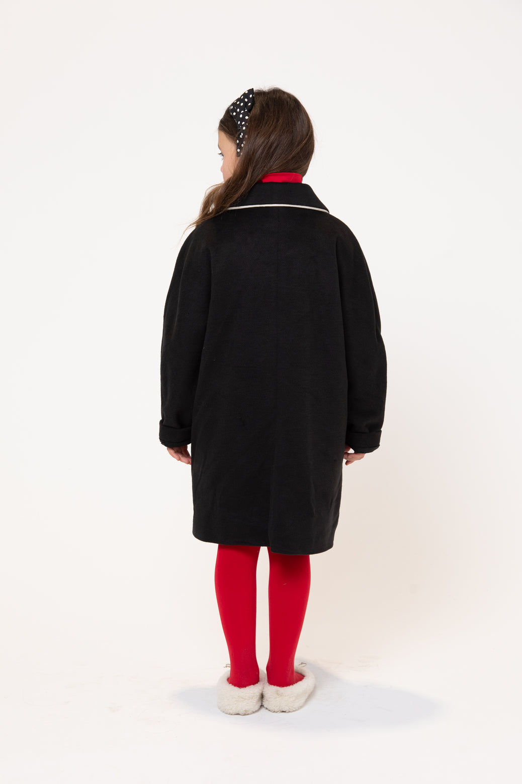 BF12WB012 DIPLOMATICO COAT - NERO