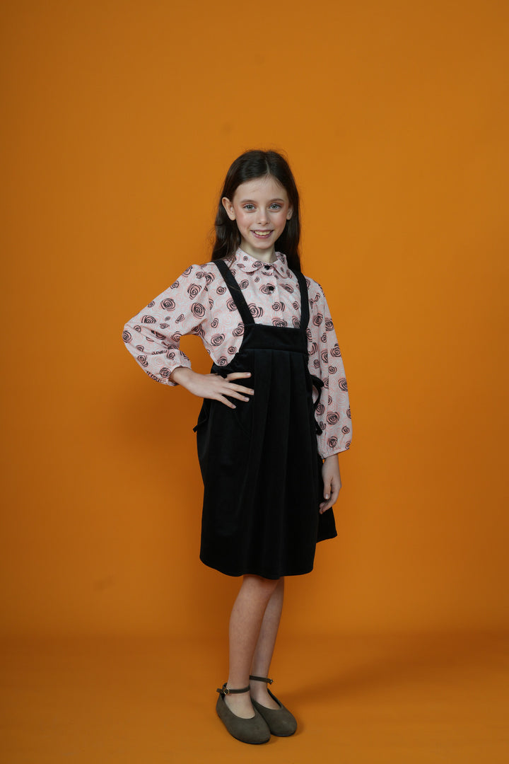 36102 JUMPER-BLACK VELVET