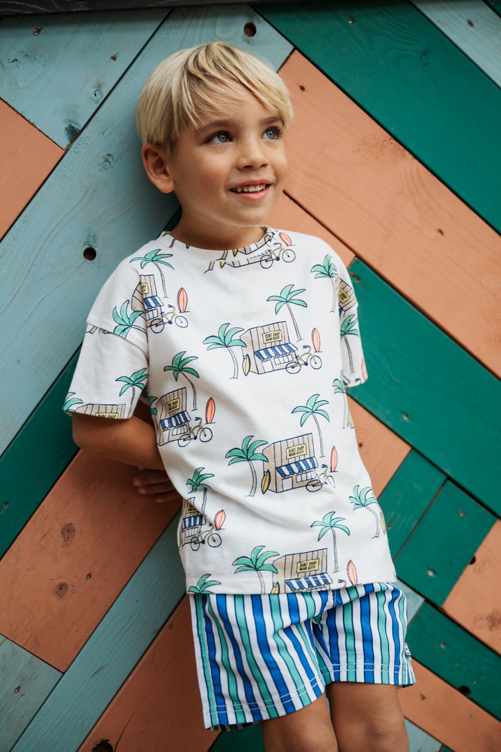 26307643 BOYS SHORT SLEEVE T-SHIRT - CLOUD