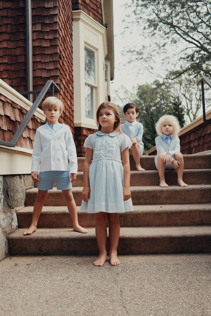 E303 Lola Dress-Blue