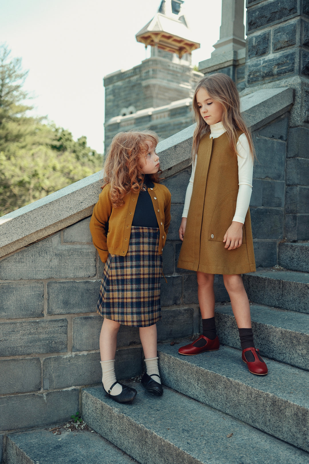 J409 Stella Cardigan - Mustard