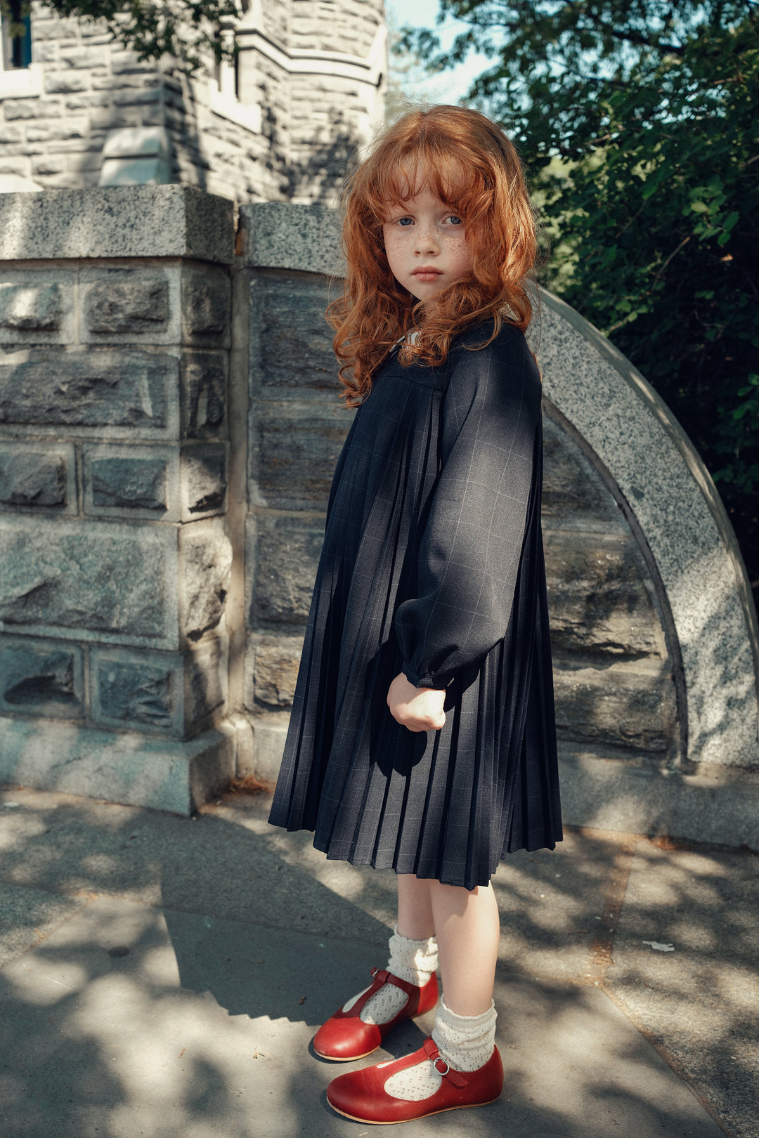 E400 Eleanor Dress - Navy