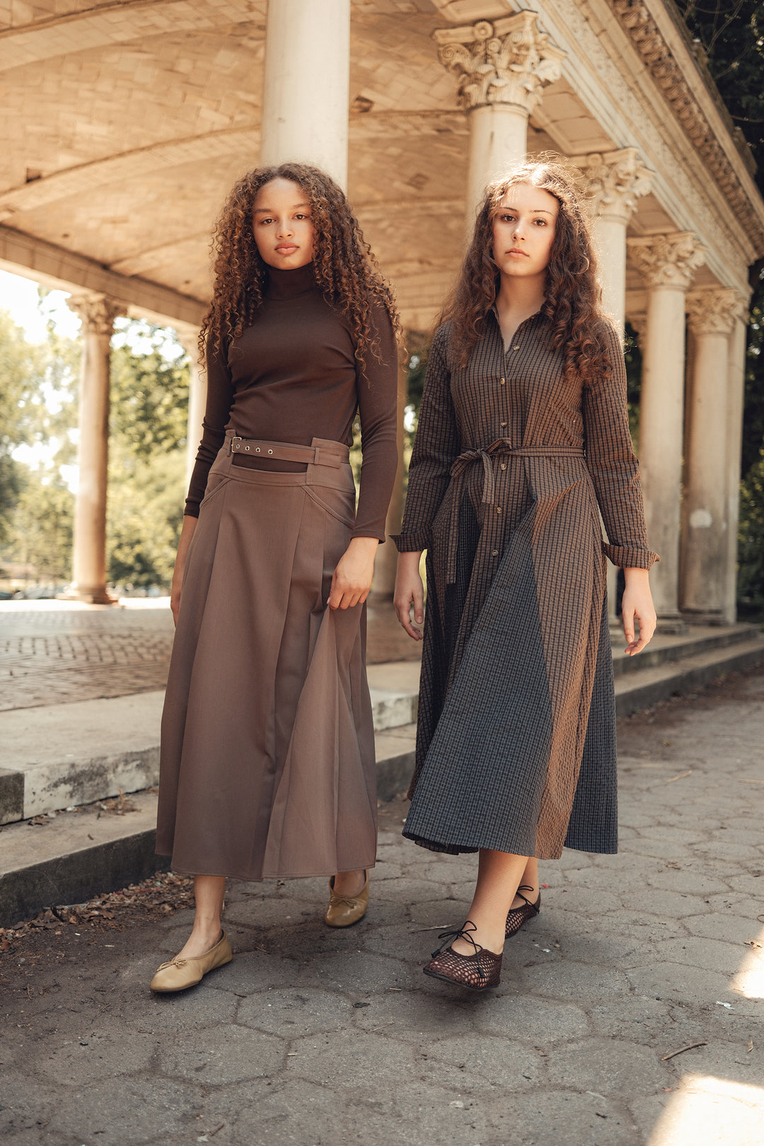 L403 Cleo Dress Cleo Dress Brown