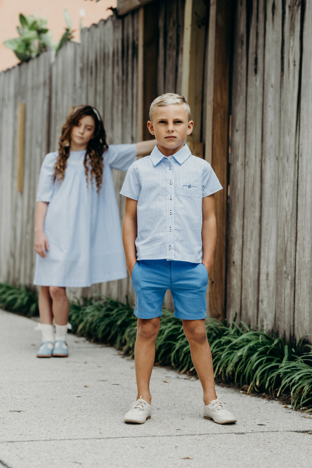 ST1929 RONALD SHIRT - LIGHT BLUE