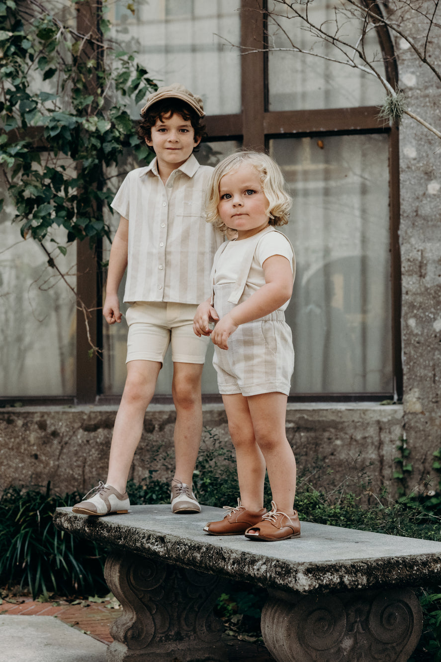 ST1933 WILLIAM SHIRT - CAMEL