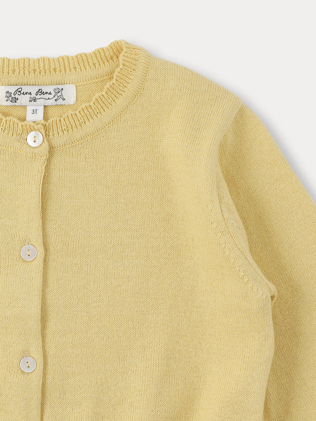 MERIEL KNIT CARDIGAN-dusty yellow