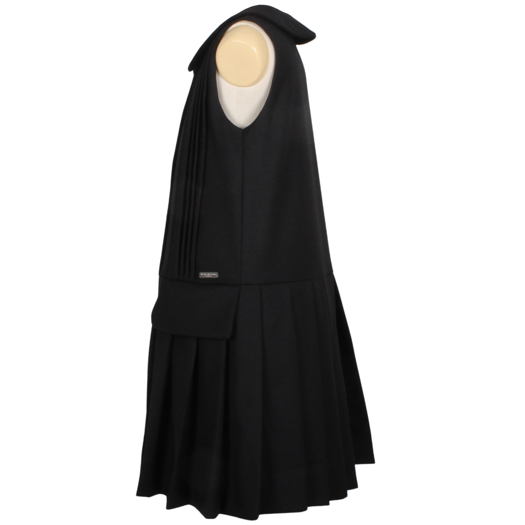 AZ-41608 Dolly Pinafore Dress - Black