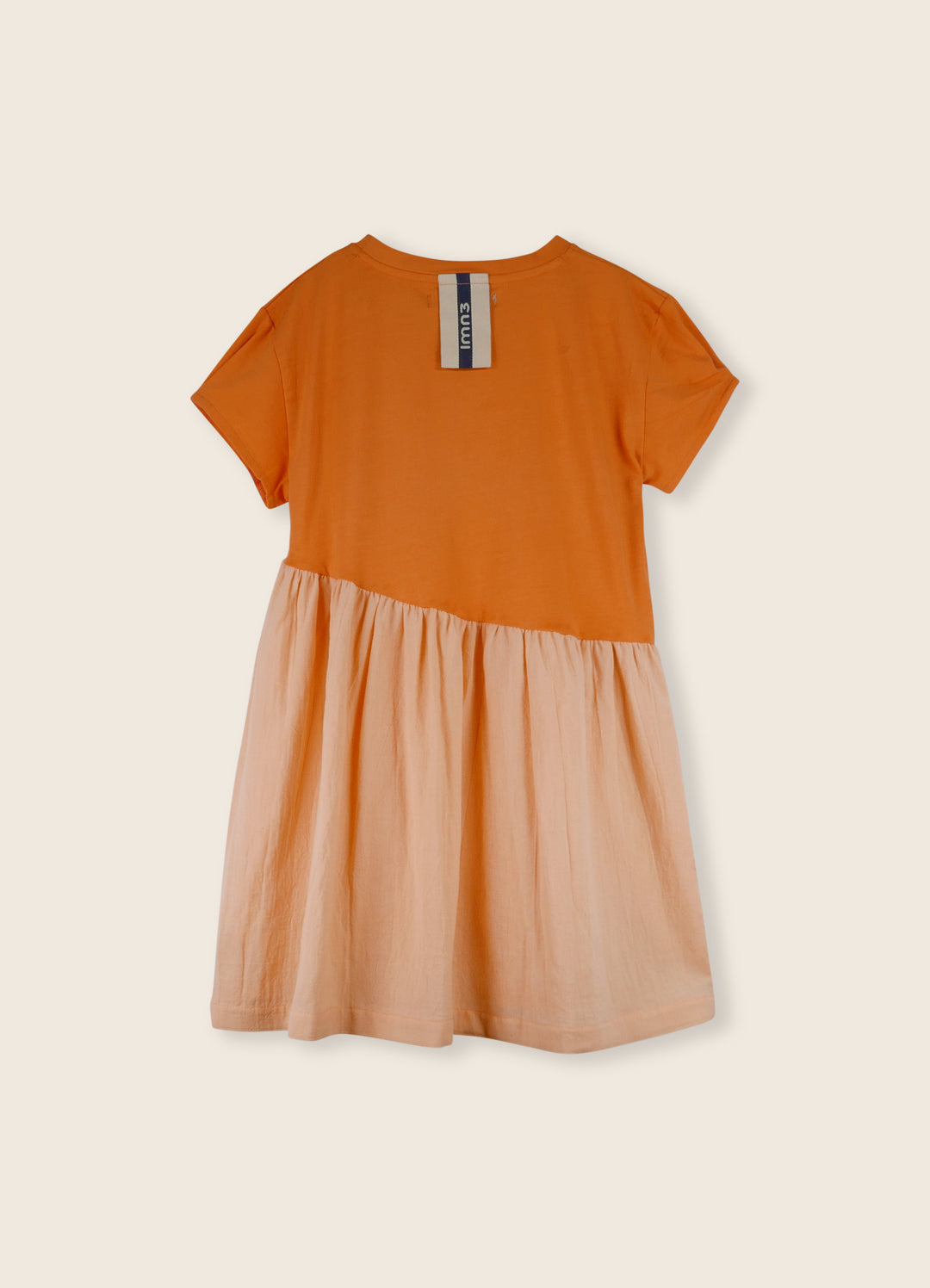 3LS25_1062-COMBINED DRESS-Coppertan/Creampuff