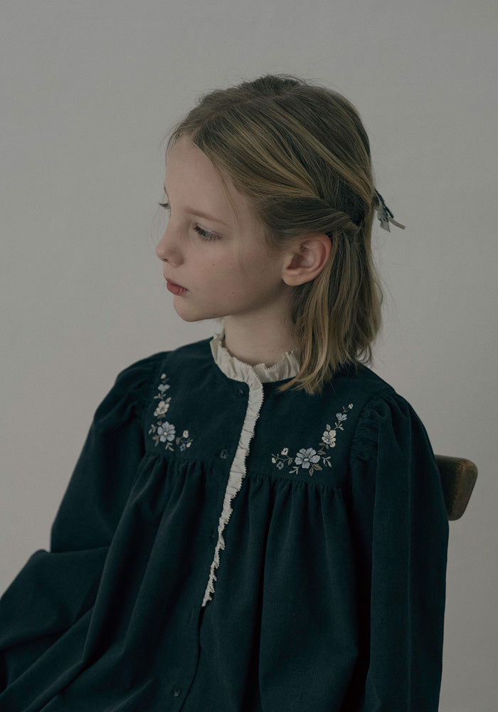Noir Corduroy Dress