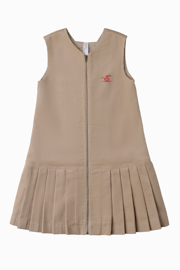 E424 Delilah Dress - Oatmilk