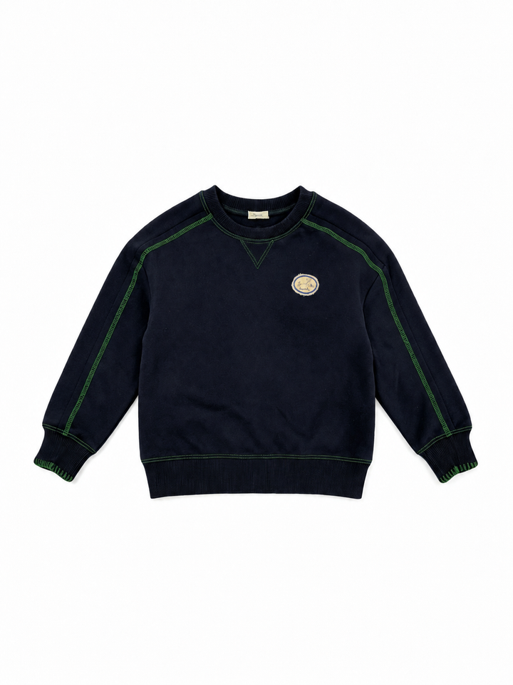 EM2602 BOYS POCKET STITCH SWEATSHIRT