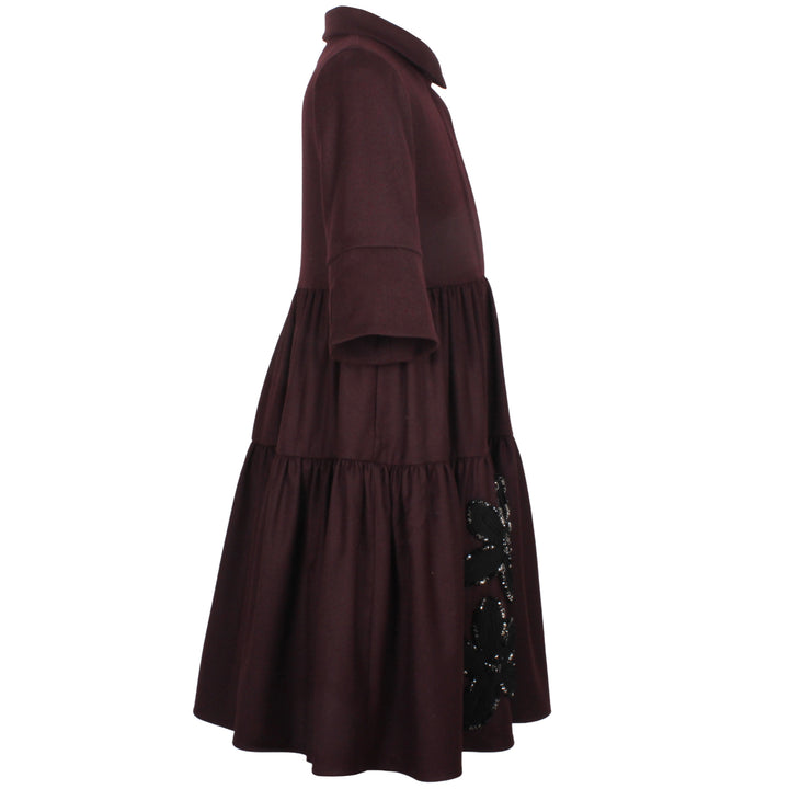AZ-41611 Era Dress - Burgundy
